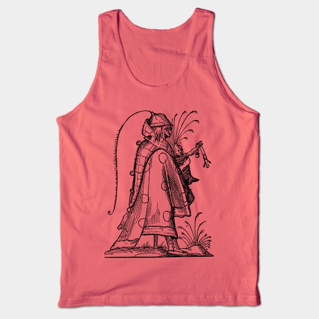 Grotesque #92 The Drolatic Dreams of Pantagruel (1565) Tank Top by n23tees